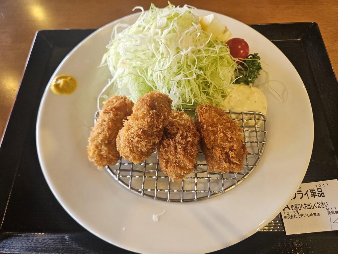 12:49 炸牡蠣單品